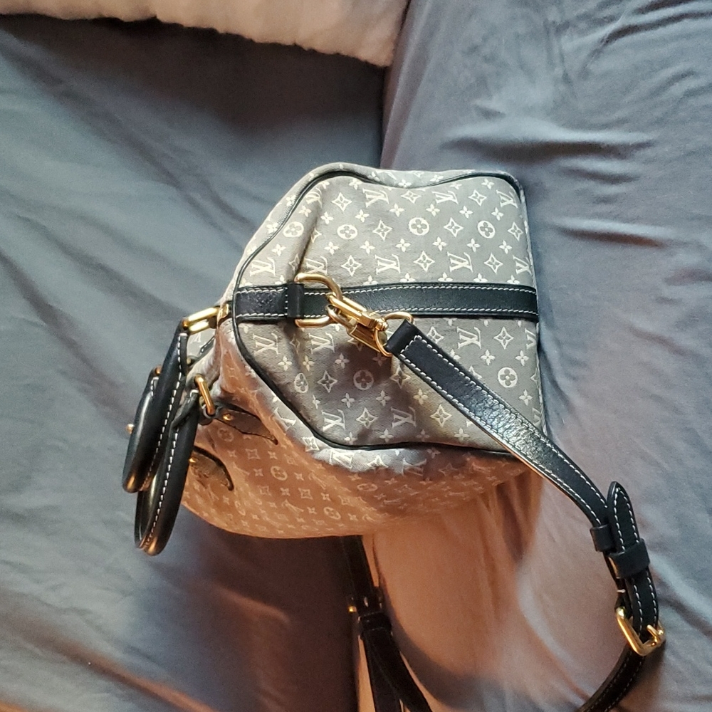 💙 Very Rare Navy Louis Vuitton Bandouliere Speedy 30 - Picture 2 of 10